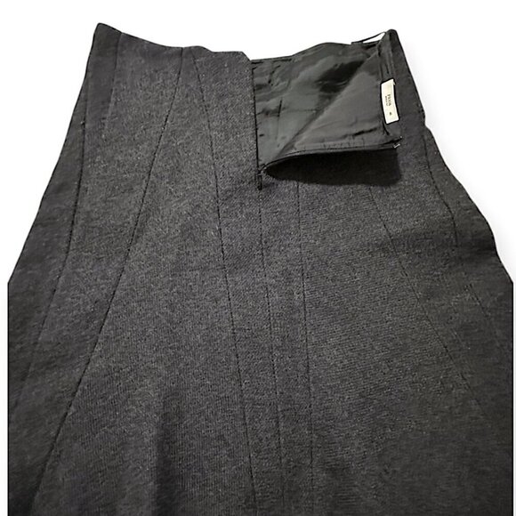 Prada Gray Wool A line skirt,   Size 46 Italy/L - Picture 7 of 10